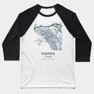 segovia simple map Baseball T-Shirt